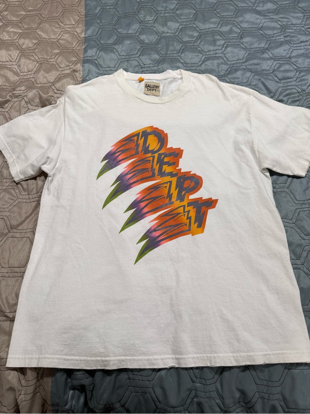 Gallery Dept. Turbo Graphic Print T-Shirt White L
